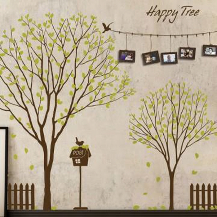 [FSS-013] 액자 그래픽스티커 _ Happy tree
