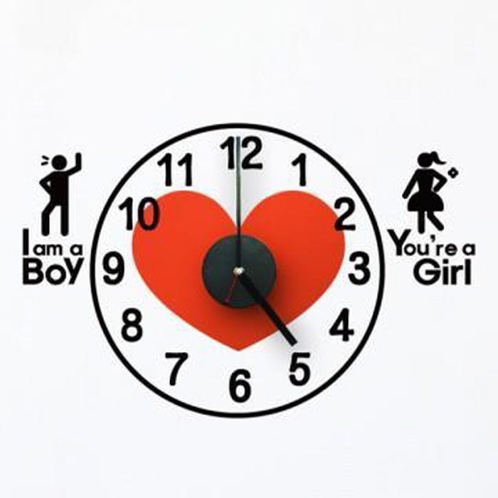 [MOV-005] 디자인시계_Love Time