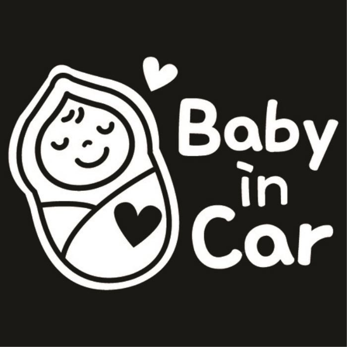 [LSC-129] 자동차스티커_베빙_baby in car