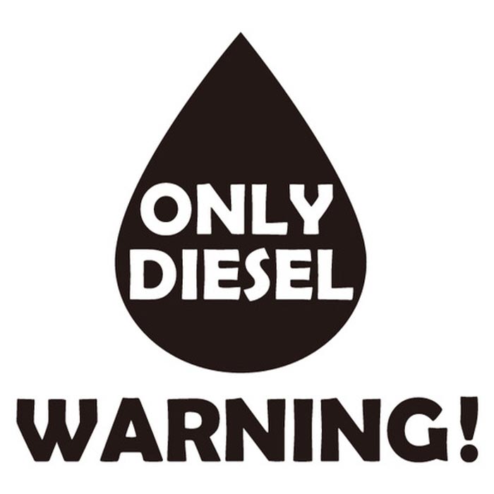 [LSC-284] 자동차스티커_Only Diesel