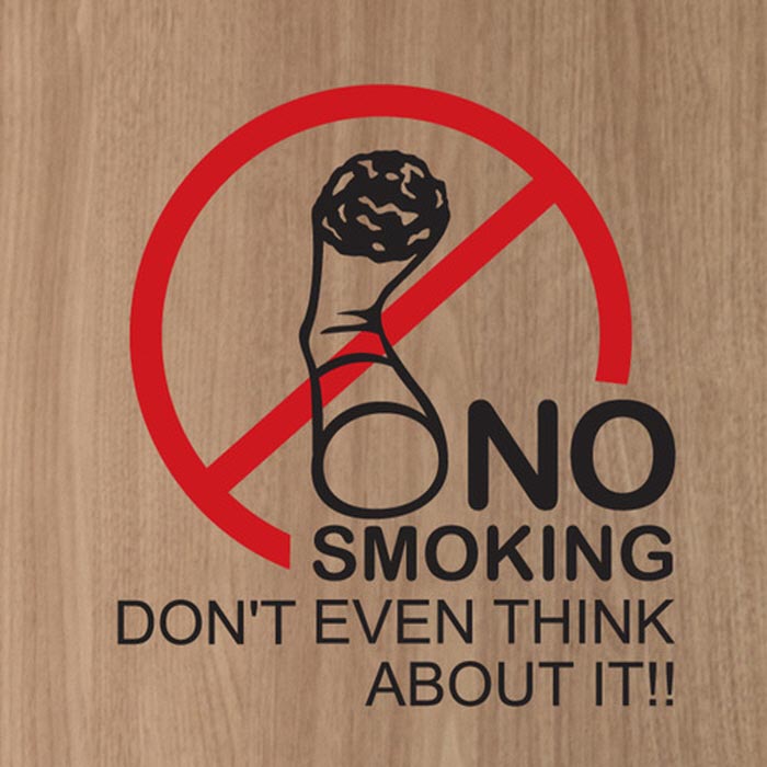 [LSP-001] NO SMOKING AREA