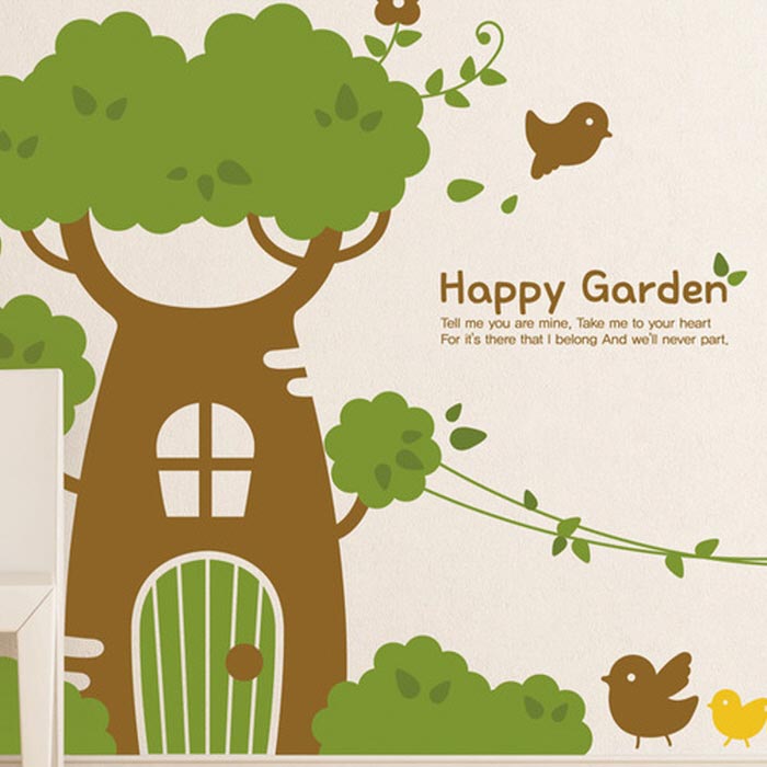 [GSI-043] 포인트스티커_Happy Garden
